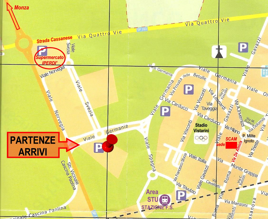 melzo partenze area RSA